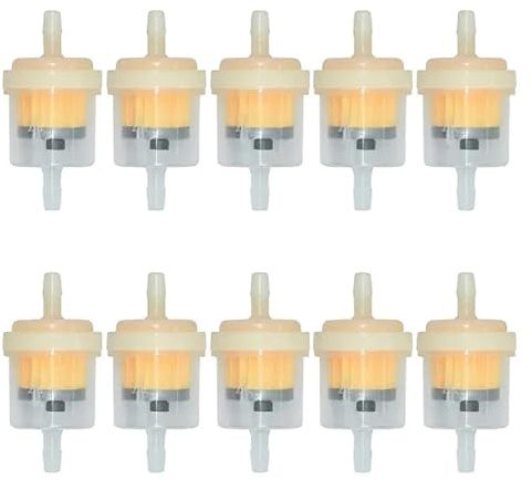 Universale 10 Unità/set 6mm Manubrio Moto Benzina Combustibile Filtro De Aceite Per Scooter Motocicletta Ciclomotor Scoote Filtros