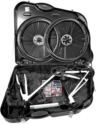 Sci Con TP070 Hartschalenkoffer für Fahrradtransport Unisex Erwachsene, Schwarz