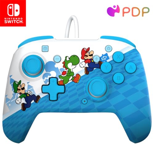 PDP REMATCH Kabelgebundener Controller Mario Escape Nintendo Switch