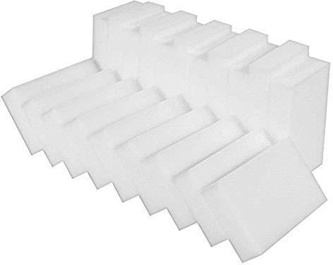 CUTeFiorino Model Building Cable Eraser Melamine Magic Sponge 10 x 6 x 2 cm 100 Pieces/Lot Cleaning Agent, One Size