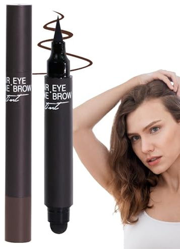 Barra para cubrir la rayita, Barra para cubrir la raíz, Corrector de raíz en barra capilar, Barra de color de cabello impermeable, barra correctora instantánea para cubrir raíces, cubre raíces y canas