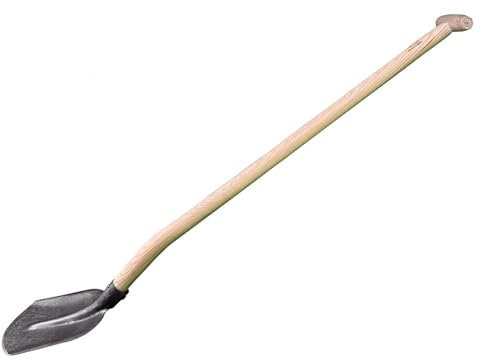 DeWit ErgoDigger T-Handle Border Digging Tool – Forged Steel Head & Ash Hardwood Handle Shovel