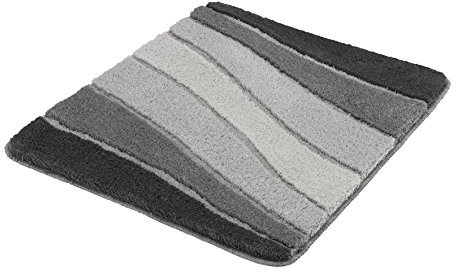 Meusch Badteppich Ocean grau 55 x 65 cm, Schiefer