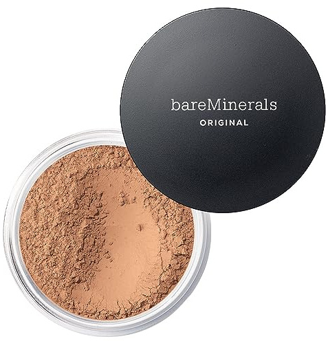 Original Loose Powder Foundation SPF 15, Medium Tan 18, Vegan, Cruelty-Free & Dermatologist-Tested