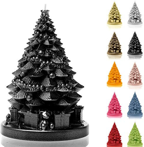 Candellana Christmass Tree with Gifts Candela - Decorazione Natalizia - Articoli Natalizi - Candela Decorativa - Candele Natalizie - Regalo di Natale - Regali Fatti a Mano