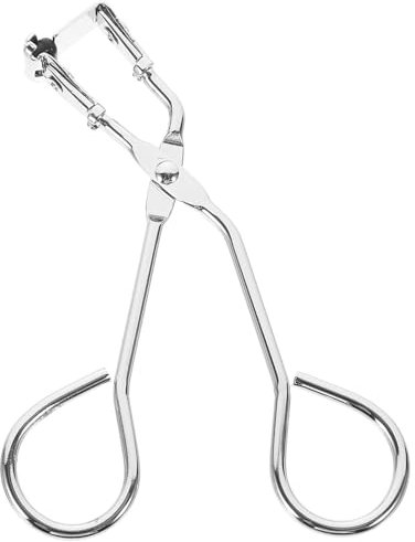 Housoutil Rizador De Pestañas De Acero Inoxidable Con Almohadilla De Silicona Antideslizante Mini Herramienta De Maquillaje Para Rizar Pestañas Parciales Compacto Y Ligero Para Uso Diario