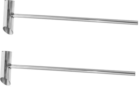 WEKADRIN 2piezas Cucharas Inoxidable Para Malvaviscos Cuchara Multifunción Para Alimentos Vasos Para Malvaviscos