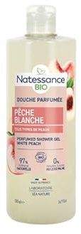 Natessance Gel douche Parfumée Pêche Blanche 500ml