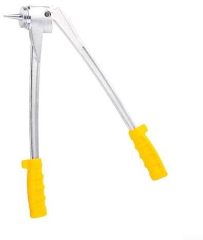 Expansor de tubo de tubo operado por palanca para tubos de cobre y PEX con 10 troqueles de 42 mm adecuado para reparaciones de HVAC y fontanería