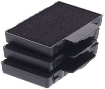 Trodat Replacement Ink Cartridge 6/53 - Pack of 3 Color Black