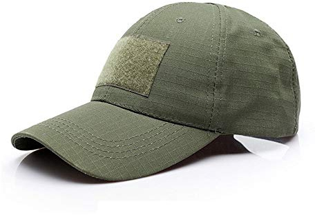 Taktisk basebollkeps, trendig basebollkeps, militärkamouflage, solhatt för vandring, camping, fiske, militärgrön, M