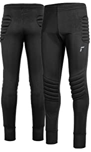 Reusch Goalkeeper Padded Training Pants Size M Black