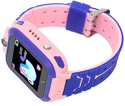 Lazmin112 Kinder-Smartwatch für Jungen und Mädchen, 1,44 Zoll HD-Farb-Touchscreen-Kinderuhr, IP67 Wasserdicht, 2G GSM, 80000P-Kamera, SOS-Alarm, Smartwatch mit Zwei-Wege-Sprachanruf
