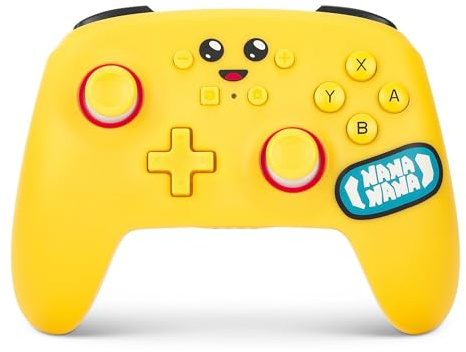 PowerA Enhanced Wireless Controller for Nintendo Switch - Peely, Fortnite, Nintendo Switch - OLED Model, Nintendo Switch Lite, Gamepad, Game Controller, Bluetooth Controller, Officially Licensed
