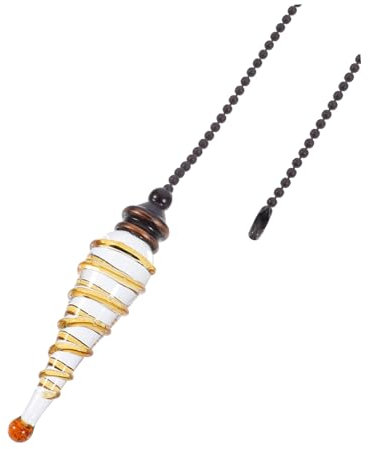 Gadpiparty 1pieza Cadena Decorativa Para Ventilador De Techo Adorno De Estilo Europeo Colgante De Luz Para Hogar y Eventos