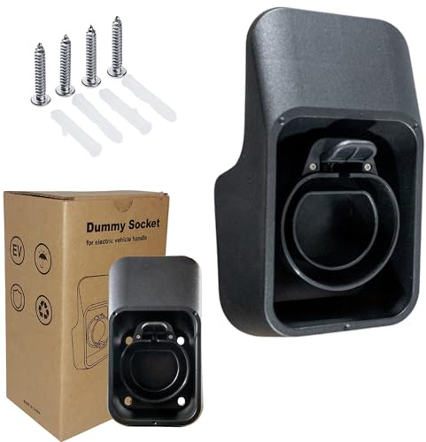 Besen Typ 2 Wandhalterung - Kabelhalter für Elektroauto-Ladekabel - Ladegerät halter - stabiles und Robustes Material - Kabelhalterwand - Mattschwarz