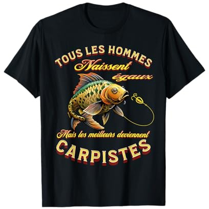 Pêche à la Carpe, Cadeau pour carpiste T-Shirt