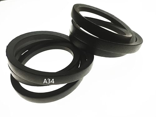 A34/4L360, 4L360 V-Belt, A34 V-Belts, 4L360 V-Belts, A34 or 4L360 Belts, A34 or 4L360 V-Belt, 1/2 x 36in 2 Pcs