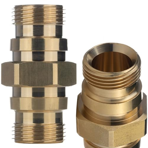 Rosfix Adapter M22–EASY! Lock – Högtrycksadapter | 300 bar, 155 °C | Easy!Lock M22 x 1,5 | kompatibel ersättning för Kärcher | Anslutning av gamla och nya slangar