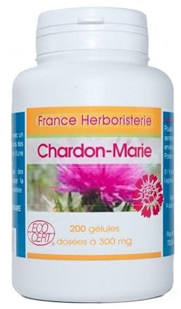 GELULES CHARDON MARIE 200 gélules dosées à 300 mg.