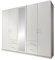 Wimex Kleiderschrank/ Drehtürenschrank Fly, (B/H/T) 225 x 208 x 58 cm, Weiß