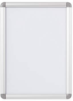 Bi-Office Cornice a Scatto A3, Bacheca In Aluminio, 325x445 mm