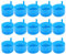 Gallonen Deckel: 25 Stücke Wasserspender Deckel Wasserkrug Kappe 5 Gallonen Ersatz Wasser Flaschenverschluss Schraubverschluss Spritzschutz Deckel für Kanister Wasserspender Büro Zuhause
