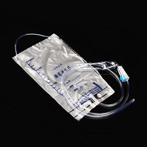 Forspero 20pcs 1000Cc Engångs Lavemang Colon Detox Rengöring Kit Väska