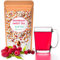 Bodyblooms Tisane Draineur Naturel à la Framboise - Thé Minceur Délicieux Infusion Parfumée - 100gr en Vrac - Raspberry Sweet Detox Infusion Minceur Slim