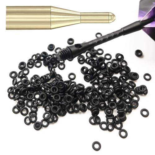 100 Stück Gummi O Ringe Für Dartschäfte,Dart Gummiringe,Dart Locher Flight,Dart Gummi O Ring,Gummi Anti-Rutsch O Ringe,Langlebige Dartringe Für Die Meisten Darts,Tragbares Dartzubehör Zur Dämpfung