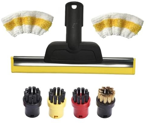 DSHYTDRF Nettoyeur Vapeur for karcher for easyfix SC2 SC3 SC4 SC5, serpillière, Brosse Ronde, buse for vitres, grattoir, pièces détachées