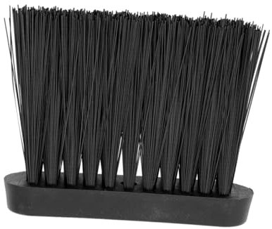 ULTECHNOVO Cepillo De Limpiar Chimeneas Escoba De Mano Suave Con Cabezal Reemplazo Herramienta De Barrer Polvo Ceniza Para Chimenea De Fuego De Leña