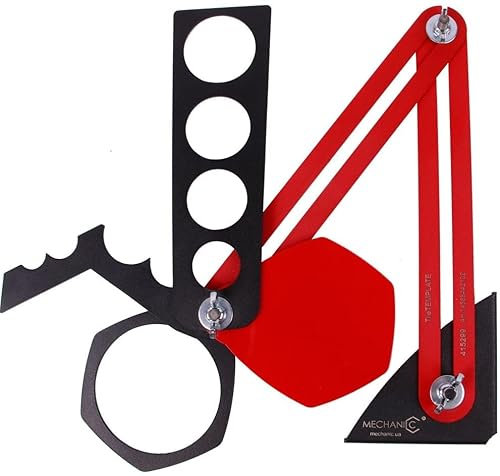 Mechanic Tile Template Fliesen Schablone zum Markieren und anzeichnen von Löchern Aus und Zuschnitten