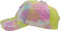 fashionchimp Damen Baseballcap mit Glitzersteinen aus 100% Baumwolle, Vintage Cap mit Glitzer, stufenlos verstellbar (Batik-Gelb)