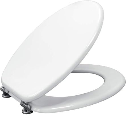 Rocard® | Sedile Copri Water | Copriwater universali | Sedile WC Universale | Tavoletta WC | Tavoletta Copriwater Bianco in Legno MDF | Copri WC in legno MDF.