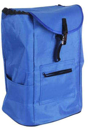 Harilla Sac de Courses à Main Réutilisable pour Chariot Pliable, Sac de Remplacement pour Chariot, Trolley Bag Imperméable Pliable, Compatible avec Caddies de Supermarché et Courses Voyage, Bleu