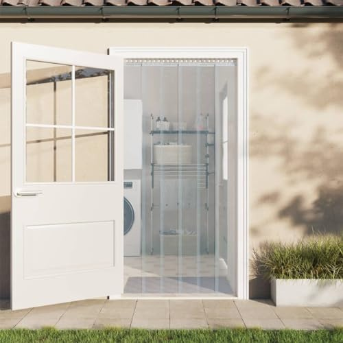 Generico Rotolo per Tenda a Strisce in PVC 1,6mm x 200mm 25 m,Casa e Giardino,Arredo,Trattamenti per finestre,Tende e tendaggi-288281