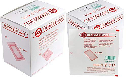 rudavlies Steril Sanitär-Klebestreifen Stück 100, 10 x 8 cm