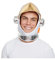 Bristol Novelty BH691 Astronautenhelm, weich, weiß, gold, silber Halloween