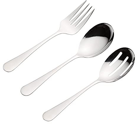 Viners Select 3 Piece 18/0 Silver Stainless Steel Serving Utensils Gift Box