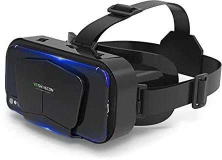 Alacritua VR Headset für Handy, HD Virtual Reality für Phone, Vr Headset 3D Virtuelle Realität Brille Tragetasche für Oculus Quest 2,7.05X3.78X4.92in