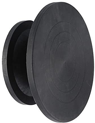 Sculpting Wheel Turntable, verstellbare robuste Töpferscheibe, einfache Drehung für Craft Clay für die Bildhauerei(Ganz schwarz 30 cm)