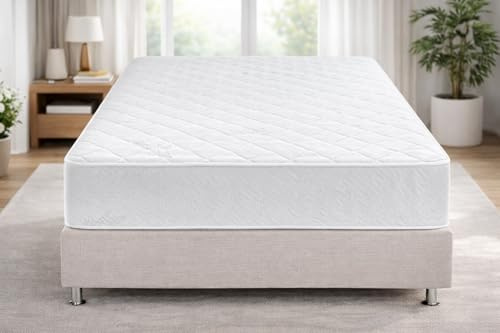 Queen Mattress 10 Inches White - Comfort Plush Euro Pillow Top Cool Memory Foam And Spring Hybrid Mattress Green Foam Certified Organic Cotton Cover Queen Size Mattress Bed Rolled In A Box