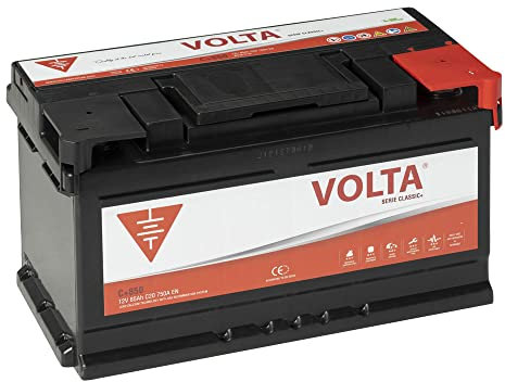 Bateria de Coche Classic + 85Ah 750A - Borne +Dcha - Medidas Largo 315 x Ancho 175 x Alto 175 mm con 2 años de Garantía - Fabricación Europea.