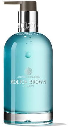 Molton Brown Coastal Cypress & Sea Fennel glasflaska för fin flytande handtvål 200 ml