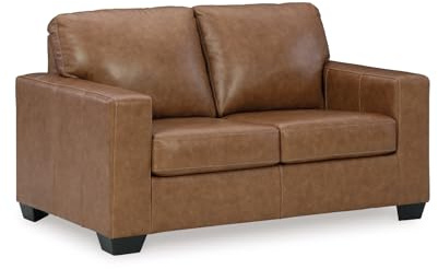 Signature Design by Ashley Bolsena Loveseat Sofa, 62 in, Caramel
