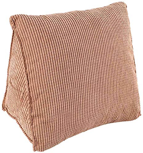 Geieold Dossier de Lecture Coussin Coussin Coussin Dorsal Coussin Lombaire Chaise de Bureau Lit Repose-Coussin Oreiller de Soutien Dorsal (Café)