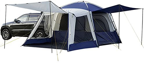 SUYUDD SUV-Zelt, Familien-Camping-Autozelt, Auto-Markise, Sonnenschutz, Camping-SUV-Heckzelt, universelles Heckklappenzelt für MPV, LKW, Schrägheck und Autos