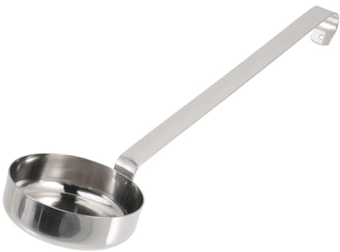 BESTOYARD Cucchiaio per salsa pizza cafe intencion cafing dish pizza accessori mestolo mestolo per salsa pizza chai cucchiaio cucina spalmabile salsa cucchiaio in metallo acciaio inox argento