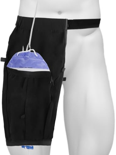 Soporte para bolsas de catéter, soporte para bolsas de catéter con cinturón, soporte para bolsas de orina, cubierta de bolsa de orina, mangas de catéter, soporte para bolsas de drenaje para